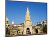 Od Town City Wall and Puerto Del Reloj, UNESCO World Heritage Site, Cartagena, Colombia-Christian Kober-Mounted Photographic Print