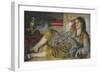 Odalisque, 1870-Pierre-Auguste Renoir-Framed Art Print