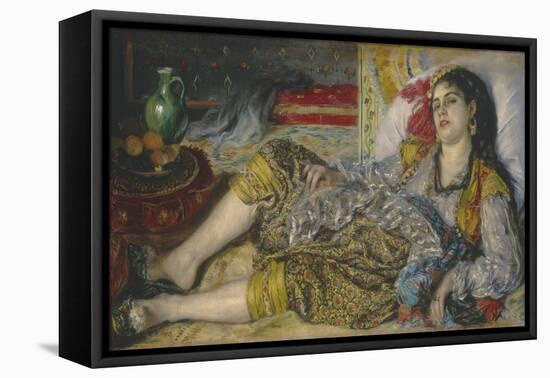 Odalisque, 1870-Pierre-Auguste Renoir-Framed Stretched Canvas