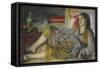 Odalisque, 1870-Pierre-Auguste Renoir-Framed Stretched Canvas