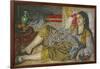 Odalisque, 1870-Pierre-Auguste Renoir-Framed Giclee Print