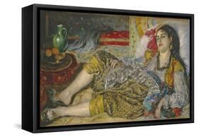 Odalisque, 1870-Pierre-Auguste Renoir-Framed Stretched Canvas