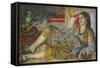 Odalisque, 1870-Pierre-Auguste Renoir-Framed Stretched Canvas