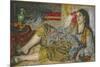 Odalisque, 1870-Pierre-Auguste Renoir-Mounted Giclee Print