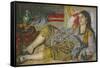 Odalisque, 1870-Pierre-Auguste Renoir-Framed Stretched Canvas