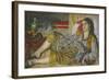 Odalisque, 1870-Pierre-Auguste Renoir-Framed Giclee Print