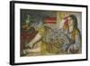 Odalisque, 1870-Pierre-Auguste Renoir-Framed Giclee Print