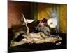 Odalisque, 1870S-Ferdinand Roybet-Mounted Giclee Print