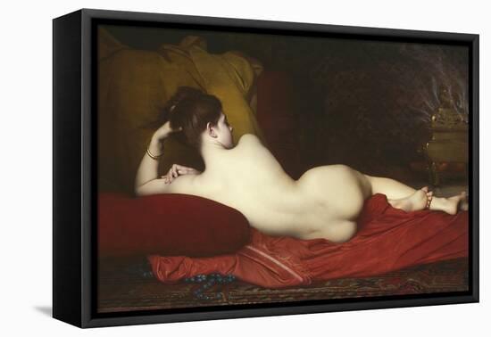 Odalisque, 1874-Jules Joseph Lefebvre-Framed Stretched Canvas