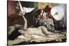 Odalisque, 1880S-Ferdinand Roybet-Stretched Canvas