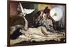 Odalisque, 1880S-Ferdinand Roybet-Framed Giclee Print