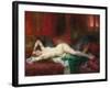 Odalisque, 1920-Henri Adrien Tanoux-Framed Giclee Print