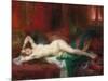 Odalisque, 1920-Henri Adrien Tanoux-Mounted Giclee Print