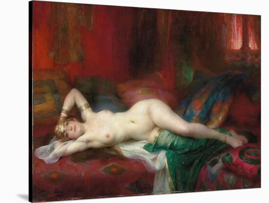 Odalisque, 1920-Henri Adrien Tanoux-Stretched Canvas