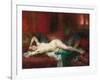 Odalisque, 1920-Henri Adrien Tanoux-Framed Giclee Print