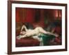 Odalisque, 1920-Henri Adrien Tanoux-Framed Giclee Print