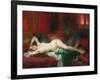 Odalisque, 1920-Henri Adrien Tanoux-Framed Giclee Print