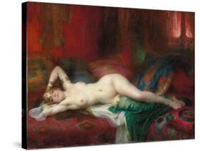 Odalisque, 1920-Henri Adrien Tanoux-Stretched Canvas