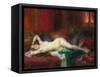 Odalisque, 1920-Henri Adrien Tanoux-Framed Stretched Canvas