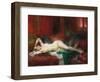 Odalisque, 1920-Henri Adrien Tanoux-Framed Giclee Print