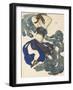 Odalisque, Costume Design for the Ballet Sheherazade by N. Rimsky-Korsakov-L?on Bakst-Framed Giclee Print