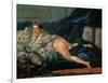 Odalisque, for the Version in the Louvre-Francois Boucher-Framed Giclee Print