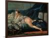 Odalisque, for the Version in the Louvre-Francois Boucher-Framed Giclee Print