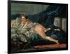 Odalisque, for the Version in the Louvre-Francois Boucher-Framed Giclee Print