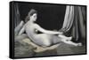 Odalisque in Grisaille-Jean-Auguste-Dominique Ingres-Framed Stretched Canvas