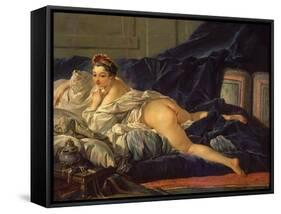 Odalisque (L'Odalisque)-Francois Boucher-Framed Stretched Canvas