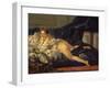 Odalisque (L'Odalisque)-Francois Boucher-Framed Giclee Print