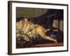 Odalisque (L'Odalisque)-Francois Boucher-Framed Giclee Print