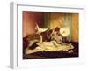 Odalisque, Mid-1870s-Ferdinand Roybet-Framed Giclee Print