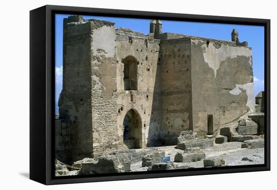 Odalisque Tower, the Alcazaba of Almeria, Andalucia-null-Framed Stretched Canvas