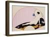 Odalisque with a Crystal Ball, Dated 1920-Georges Barbier-Framed Giclee Print