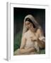 Odalisque-Francesco Hayez-Framed Art Print