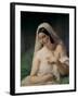 Odalisque-Francesco Hayez-Framed Art Print