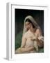 Odalisque-Francesco Hayez-Framed Art Print