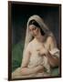 Odalisque-Francesco Hayez-Framed Art Print