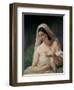 Odalisque-Francesco Hayez-Framed Art Print