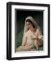 Odalisque-Francesco Hayez-Framed Art Print