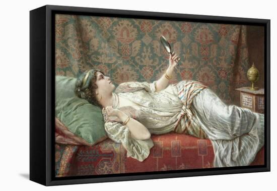 Odalisque-Francesco Ballesio-Framed Stretched Canvas