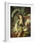 Odalisque-Jean Baptiste Ange Tissier-Framed Giclee Print