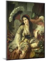 Odalisque-Jean Baptiste Ange Tissier-Mounted Giclee Print