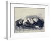 Odalisque-George Wesley Bellows-Framed Giclee Print