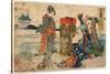 Odawara-Katsushika Hokusai-Stretched Canvas