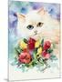 Odd Eye White Persian Cat-sylvia pimental-Mounted Art Print