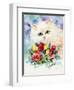 Odd Eye White Persian Cat-sylvia pimental-Framed Art Print