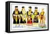 Odd Fellows: Costumes for the High Priest-null-Framed Stretched Canvas