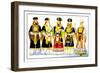 Odd Fellows: Costumes for the High Priest-null-Framed Art Print